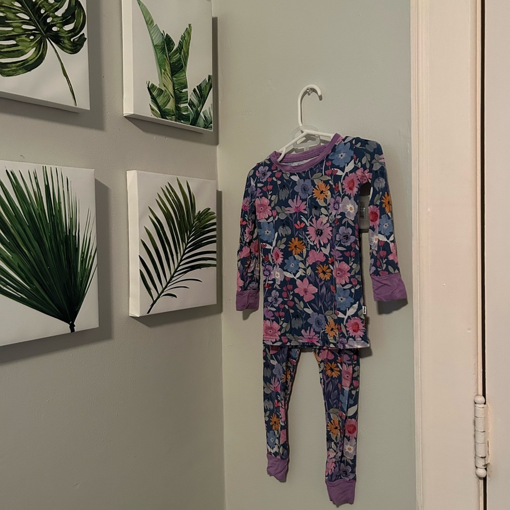 Little Sleepies Dusk Blooms 2 piece